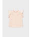 Mayoral Mayoral Picot Lace Trim T-Shirt Peach