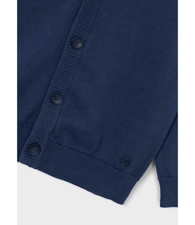 Mayoral Mayoral Knit V-Neck Cardigan Atlantico Navy