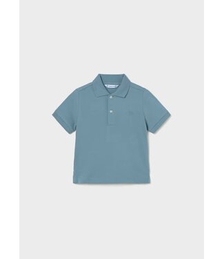 Mayoral Mayoral Infant Short Sleeve Polo Dusty Blue