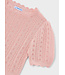 Mayoral Mayoral Crochet Short Sleeve Knit Top Blossom