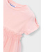 Mayoral Mayoral Short Sleeve Tulle Dress Blossom Pink