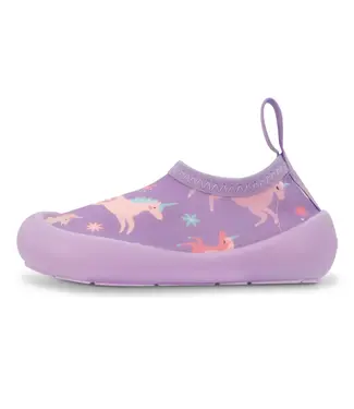 Jan & Jul Water Shoes Purple Unicorn