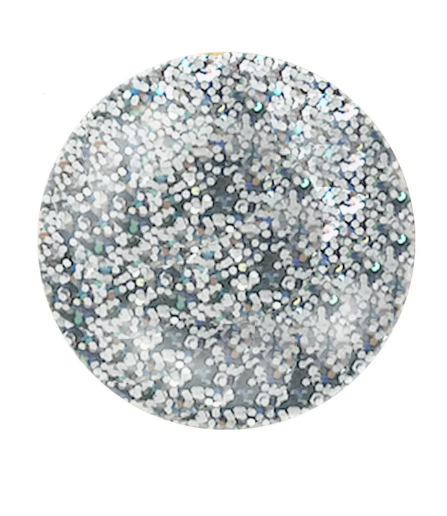 Inuwet Inuwet Water Based Nail Polish Glitter Silver Vanilla