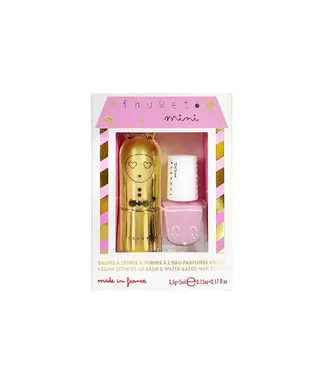 Inuwet Inuwet Duo Cheesecake Lip Balm + Watermelon Nail Polish