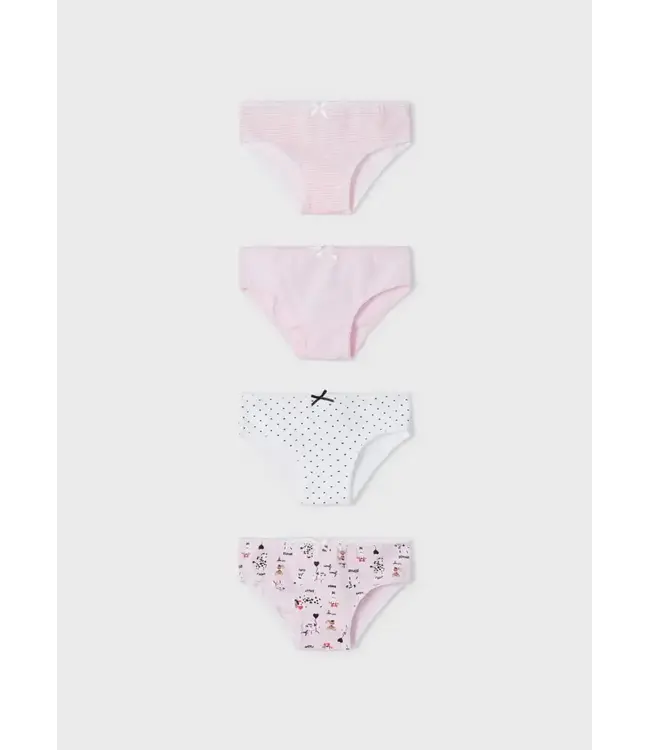 Mayoral Girls Underwear 4-Pack