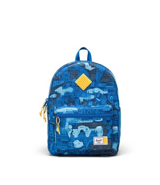 Herschel Supply Co. Heritage Backpack LEGO Abstract Bricks Blue