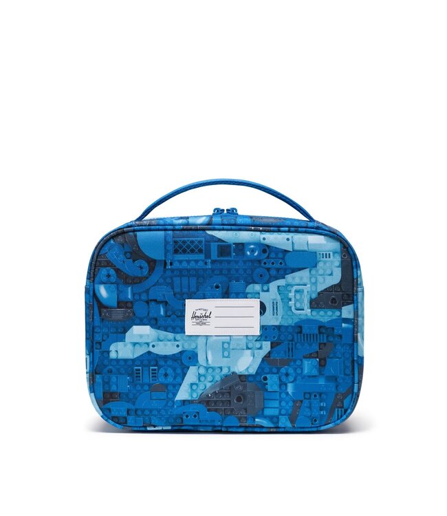 Herschel Supply Co. Herschel Pop Quiz Lunch Box LEGO Abstract Bricks Blue