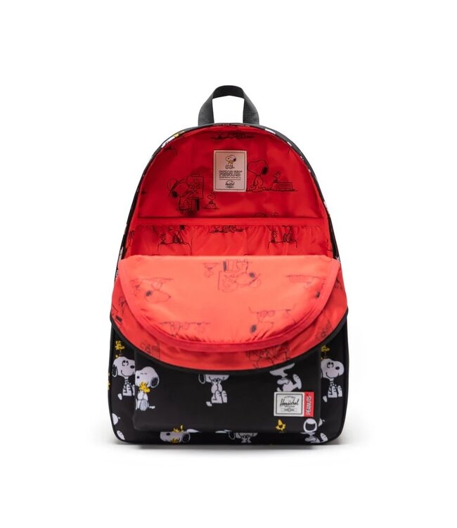 Herschel Supply Co. Herschel Classic XL Backpack Peanuts Snoopy and Woodstock Black