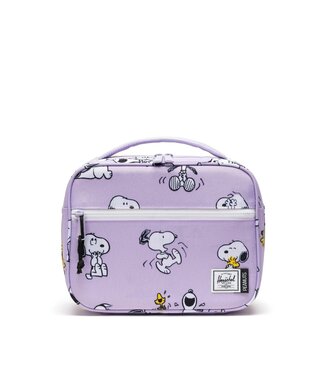 Herschel Supply Co. Herschel Pop Quiz Lunch Box Peanuts Snoopy and Woodstock Pastel