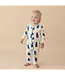 Parade Organics Baby Co. Organic Zip Romper Blue Bears