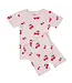 Parade Organics Baby Co. Parade Organic Jammies Short PJ Set Cherries