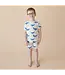 Parade Organics Baby Co. Parade Organic Jammies Short PJ Set Whales