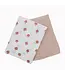 Lulujo Lulujo Cotton Muslin Swaddle 2pk Mushroom + Sand