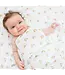 Lulujo Cotton Muslin Swaddle 2pk Rainbows + Suns