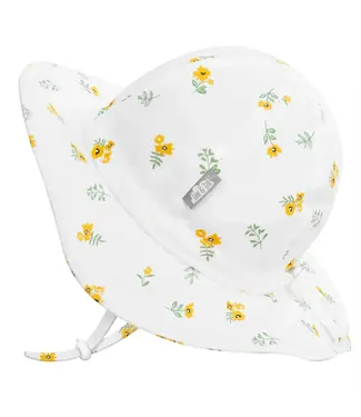Jan & Jul Cotton Floppy Sun Hat Yellow Flowers