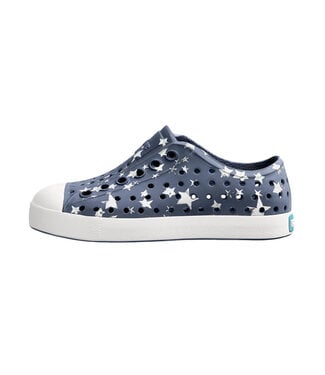 Native Canada Footwear Jefferson Print Deep Sea Blue Firework Stars