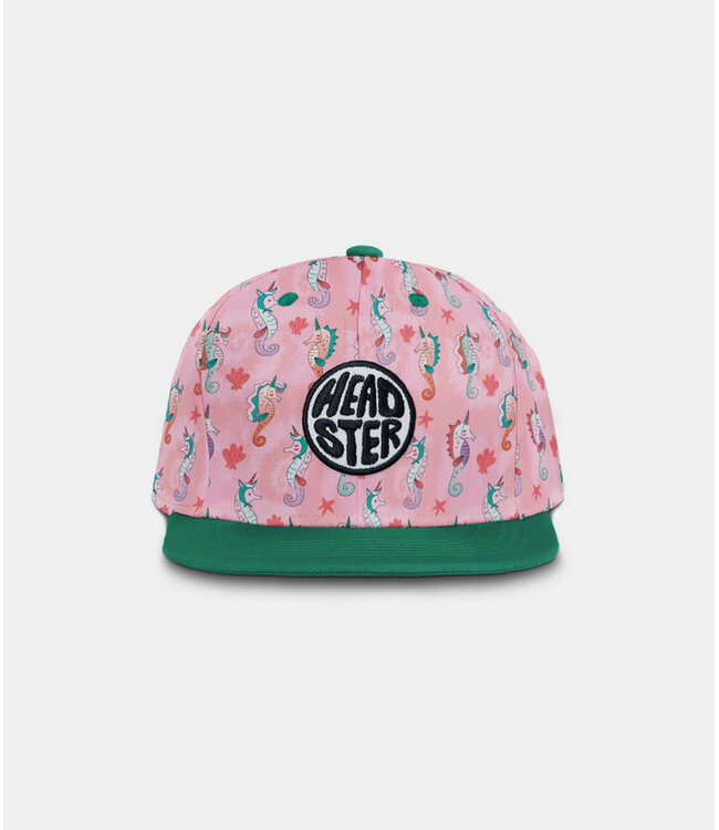 Headster Snapback Hat Seahorse Dreams