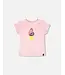 Deux par Deux Sequin Ice Cream Tee in Cameo Pink