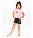 Deux par Deux Sequin Ice Cream Tee in Cameo Pink