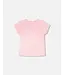 Deux par Deux Sequin Ice Cream Tee in Cameo Pink