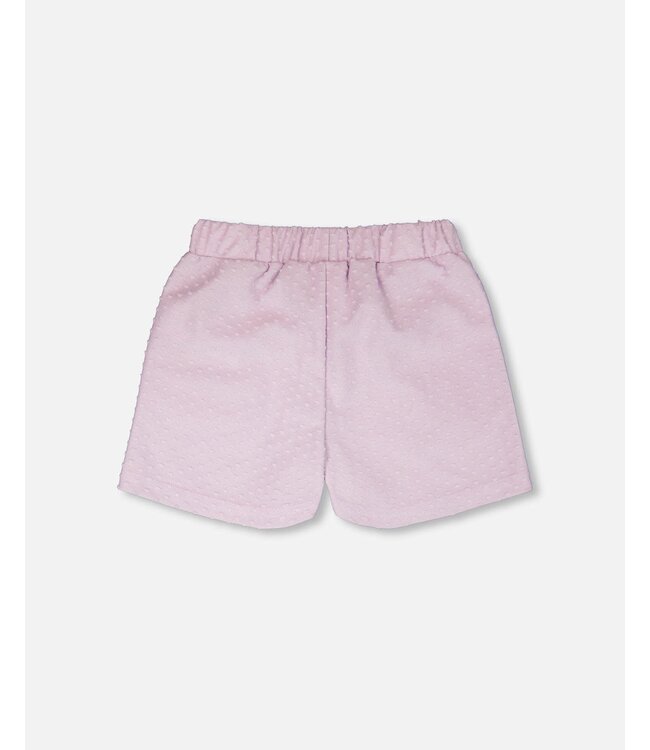 Deux par Deux Jersey Shorts Orchid Petal