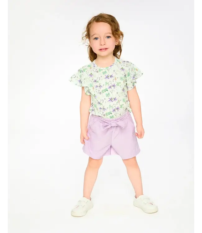 Deux par Deux Jersey Shorts Orchid Petal