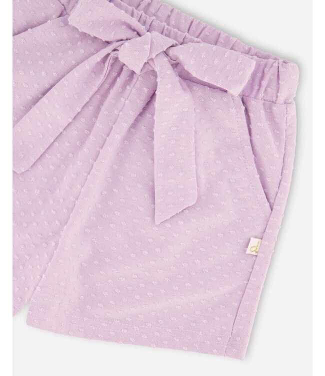 Deux par Deux Jersey Shorts Orchid Petal