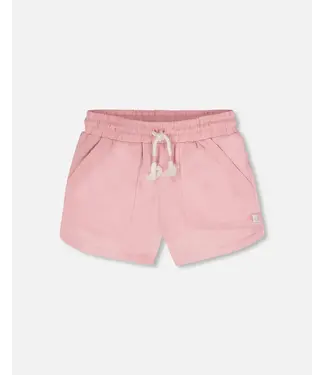 Deux par Deux Organic Cotton Jersey Shorts Pink Nectar