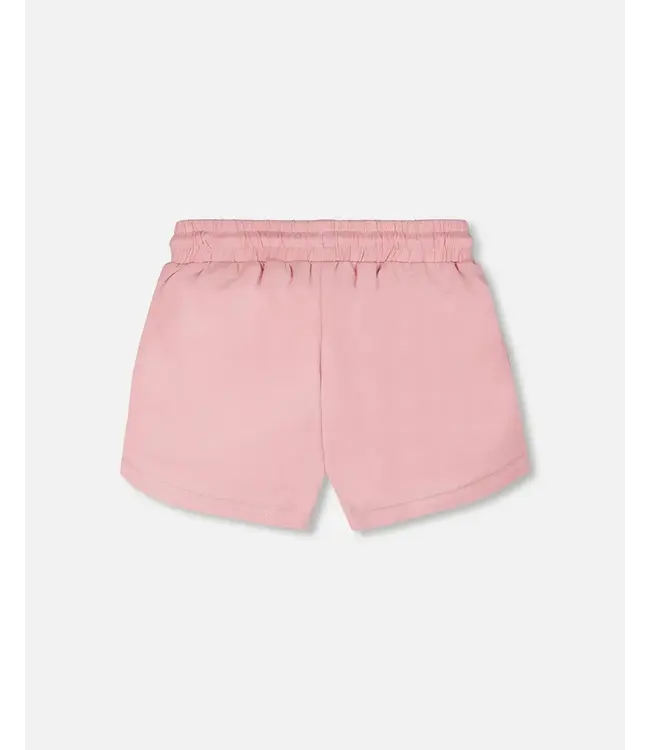 Deux par Deux Organic Cotton Jersey Shorts Pink Nectar