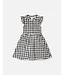 Deux par Deux Sleeveless Dress Black Gingham
