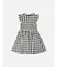 Deux par Deux Sleeveless Dress Black Gingham