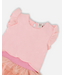 Deux par Deux Sleeveless Tiered Tulle Dress Pale Pink