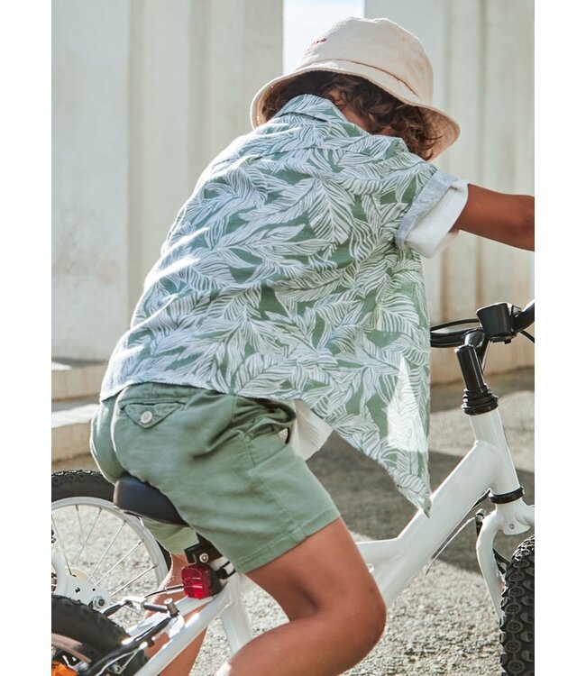 Mayoral Linen Relaxed Fit Shorts