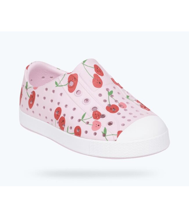 Native Canada Footwear Jefferson Print Barely Pink/Cherries