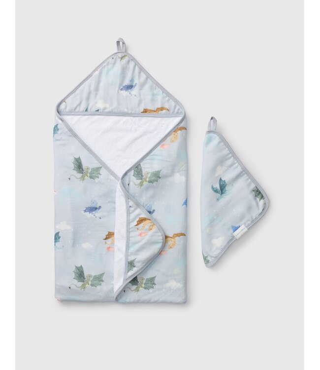 Loulou Lollipop Hooded Towel Set