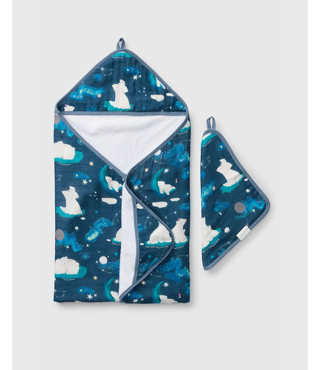 Loulou Lollipop Hooded Towel Set