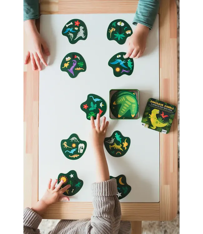 Petit Collage Dinosaur Jumble Card Game