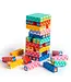 mudpuppy Wild Wobble! Wooden Tumbling Tower
