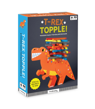 mudpuppy T-Rex Topple Game