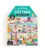 mudpuppy Cottontail Cottage 100 Piece House-shaped Puzzle