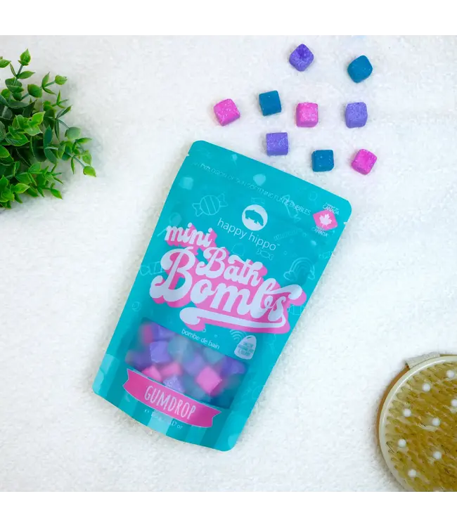 happy hippo Mini Bath Bombs Bag