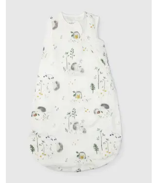 Loulou Lollipop Muslin Lightweight Sleep Bag 0.5 TOG Hedgehogs
