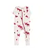Parade Organics Baby Co. Organic Zip Romper Red Moose