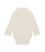 Enfant Polo Long Sleeve Romper Ivory