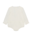 Enfant Woven Long Sleeve Romper Ivory