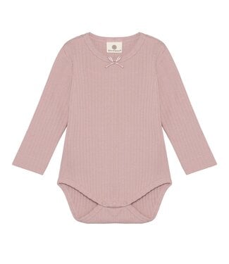 Enfant Pointelle Onesie Mauve