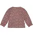 Enfant Long Sleeve Top Burgundy Floral