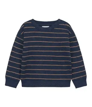 Enfant Sweatshirt Charcoal Stripe