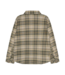 Minymo Checkered Flannel Overshirt Tan