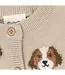 Minymo Minymo Knit Dog Cardigan Beige
